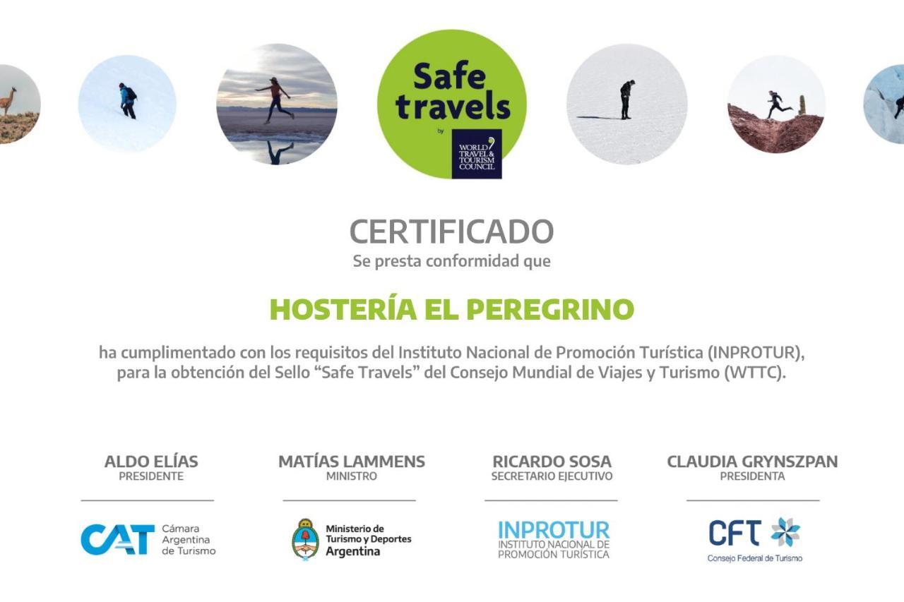 Hosteria El Peregrino Villa Cura Brochero Exteriör bild