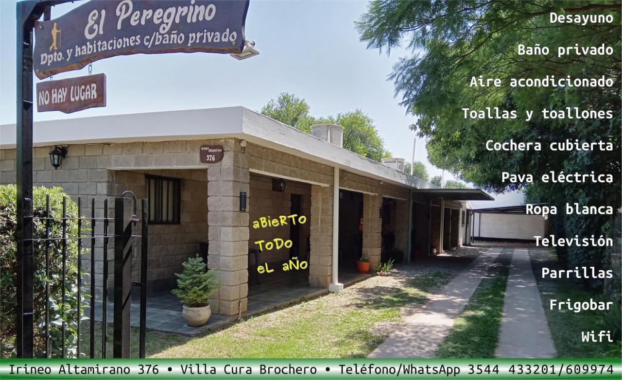 Hosteria El Peregrino Villa Cura Brochero Exteriör bild